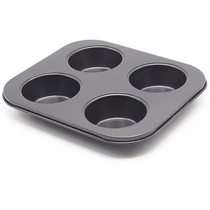 Wenwins 4 Cup Muffin Pans-baking cups-Non Stick Bakeware for Muffins N5 ...