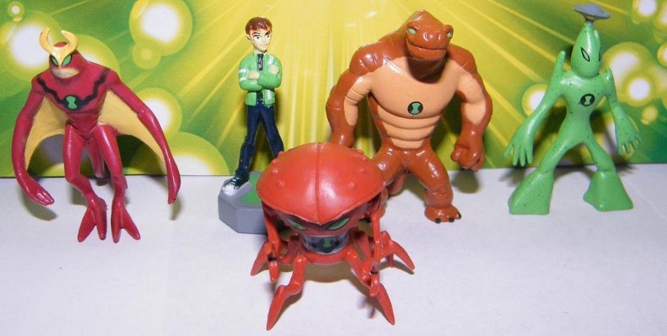 Ben 10 Alien Force Figures - Vending Machine Toys N3