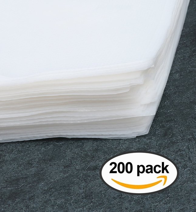 ilauke 200PCS Decorating Icing Bags - Large Capacity For Fine Decoration of Homemade DIY Cakes and Cookies N2