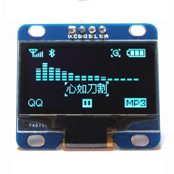Diymall 1.3" Inch Blue I2C IIC Serial 128X64 OLED LCD LED Display Module for Arduino 51 MSP420...