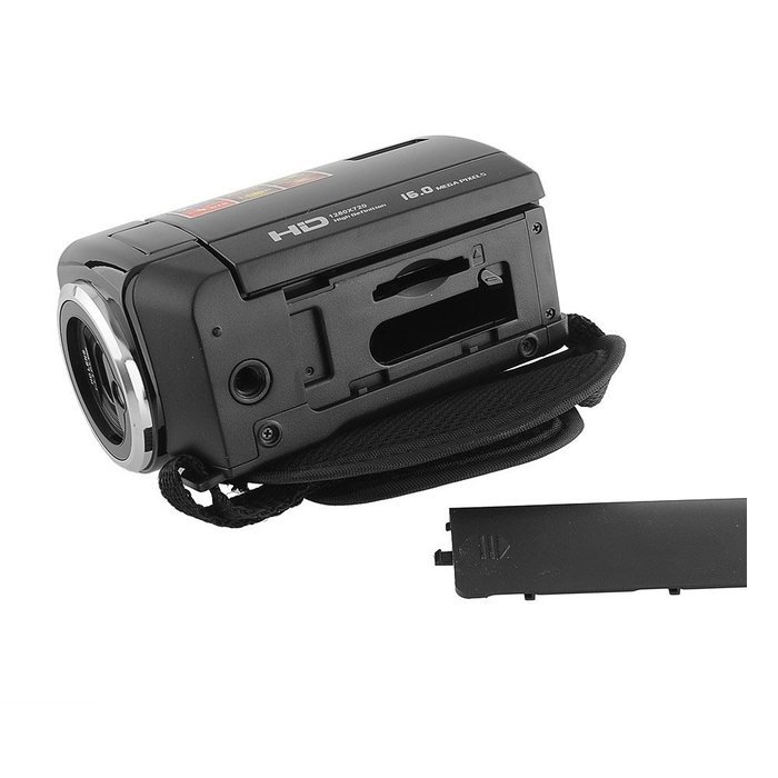 etomtop&reg; HD 720P 16.0 Mega Pixels 2.7'' TFT LCD Rotation 16x ZOOM Digital Video Camcorder Camera DV DVR -Black N5