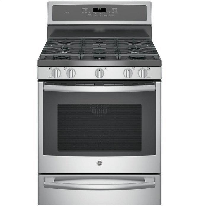 GE P2B940SEJSS Profile 30" Stainless Steel Dual Fuel Sealed Burner Range
