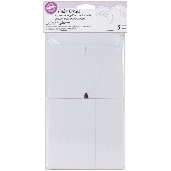 Wilton Cake Slice Boxes, 5 Count