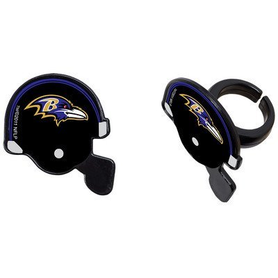 Baltimore Ravens Cupcake Rings 24 Count N2