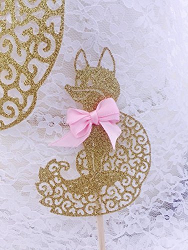 Fox Woodland Cake Topper - Cupcake Toppers N3