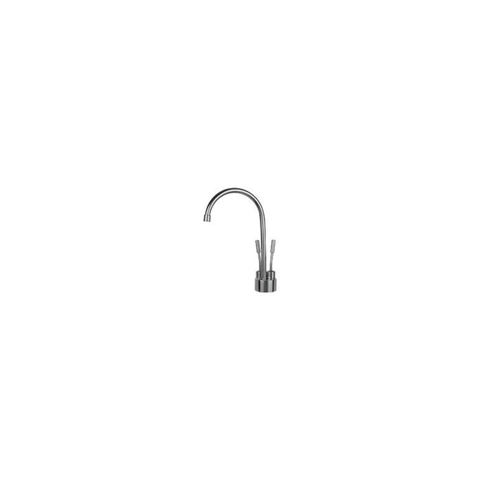 Franke LB3270 Point-Of-Use High-Arc Spout Hot and Cold Water Dispenser, Polished Nickel