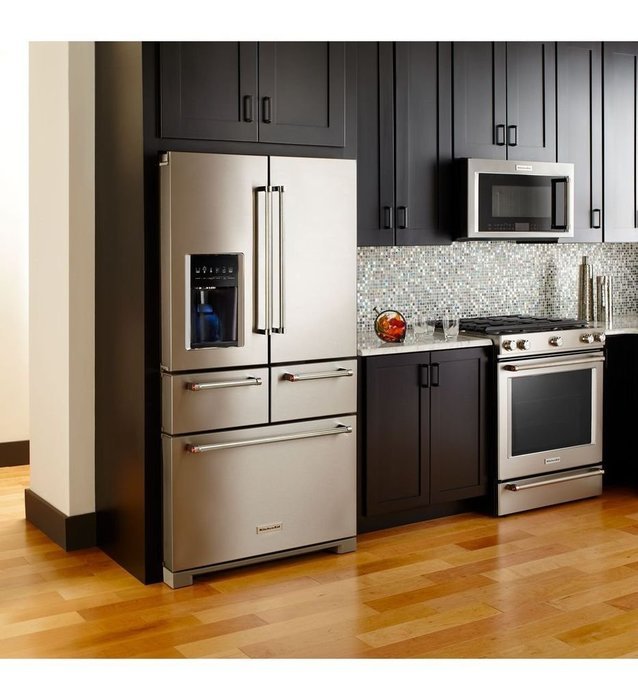 KitchenAid&reg; 25.8 Cu. Ft. 36-Inch Multi-Door Freestanding Refrigerator N8