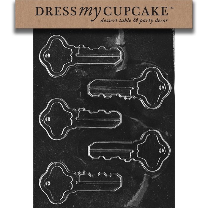 Dress My Cupcake Chocolate Candy Mold, Keys