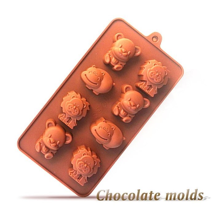 Genenic 28 Cavity Silicone Cake Bread Chocolate Jelly Candy Ice Baking Mould Craft Mold +1PCS Free Nice Baking... N9
