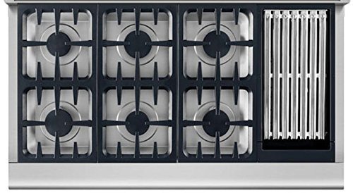 DCS RGV2486GLN 48" Gas Freestanding Range with 6 Burners, in Stainless Steel