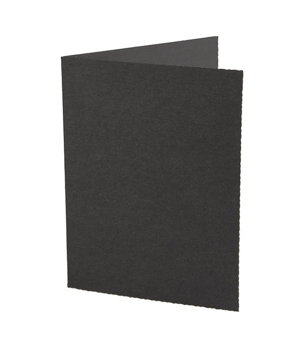 Tyndell Black T-50 Photo Folder 5x7 (10 Pack) N3
