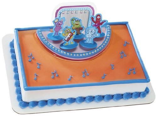 Yo Gabba Gabba Rockin' Band Cake Topper