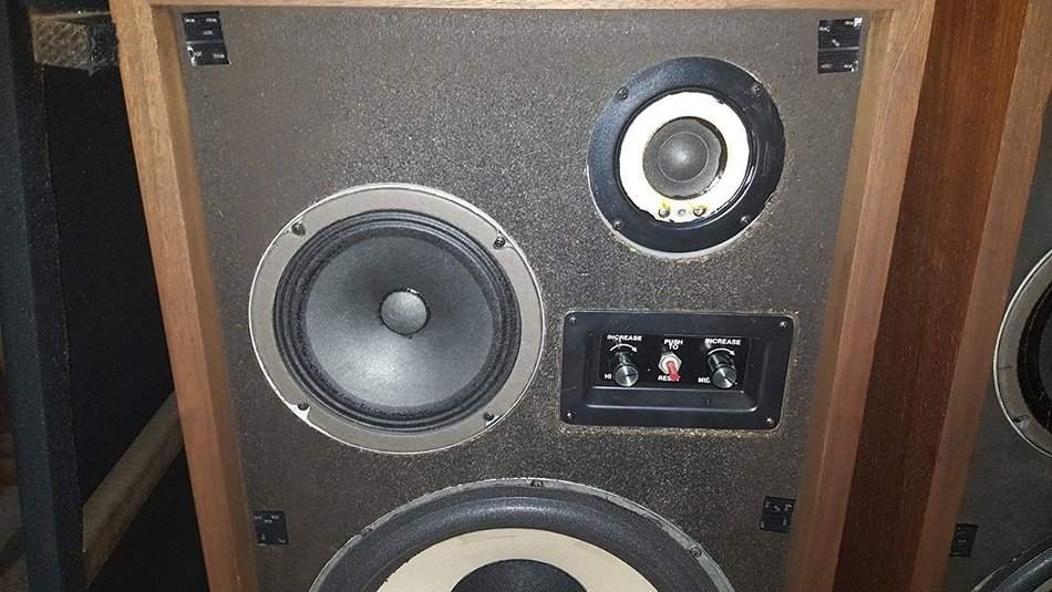 1976 ATLANTIS 4A Home LOUD Speakers 3 Way 70 Watt 12" Speakers N6