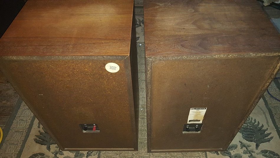 1976 ATLANTIS 4A Home LOUD Speakers 3 Way 70 Watt 12" Speakers N7