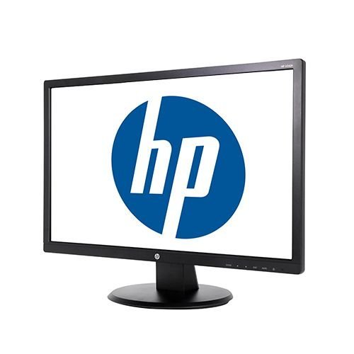 HP V242h 24" LED Backlit Monitor - 1920 x 1080, 16:9, 0.276 mm, 5ms, HDMI, VGA, and DVI -... N7