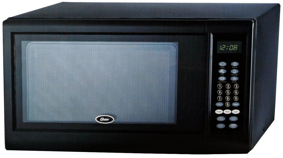 Oster Countertop Microwave Oven, 0.9 Cubic Feet, Black, 900 Watts N3