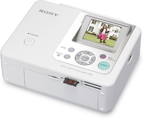 Sony DPP-FP67 Picture Station Photo Printer with Built-in 2.4-Inch LCD Tilt-Adjustable Display