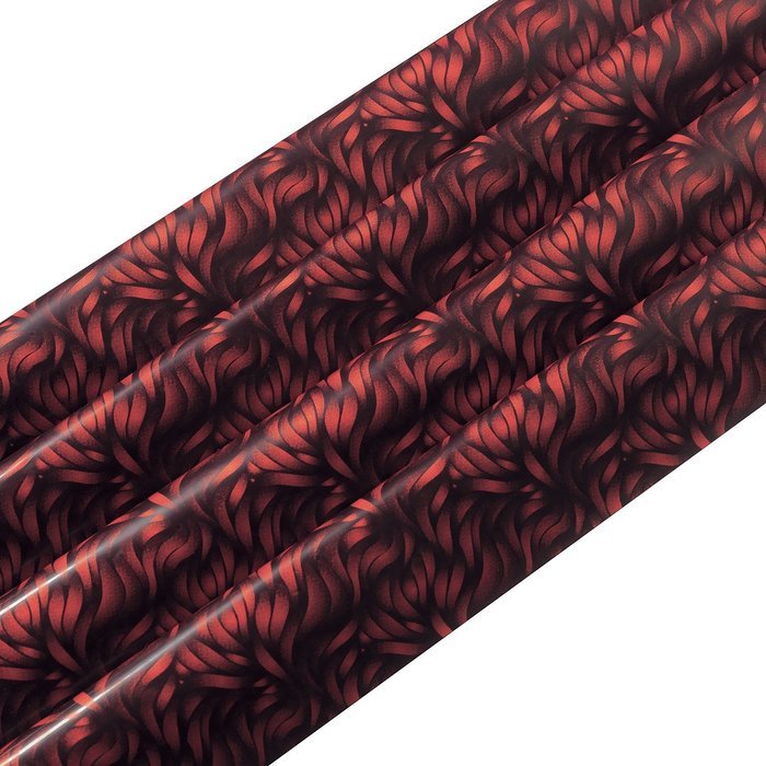 Chocolate Transfer Sheet, "Flames," 17 Sheets