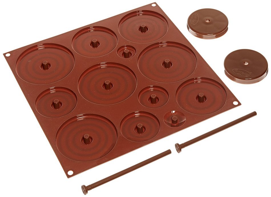 Silikomart Silicone 3D Tree Easy Chocolate Mold Set N2