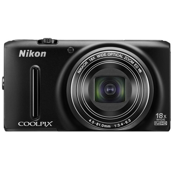 Nikon Coolpix S9400 Digital Camera (Black) N2