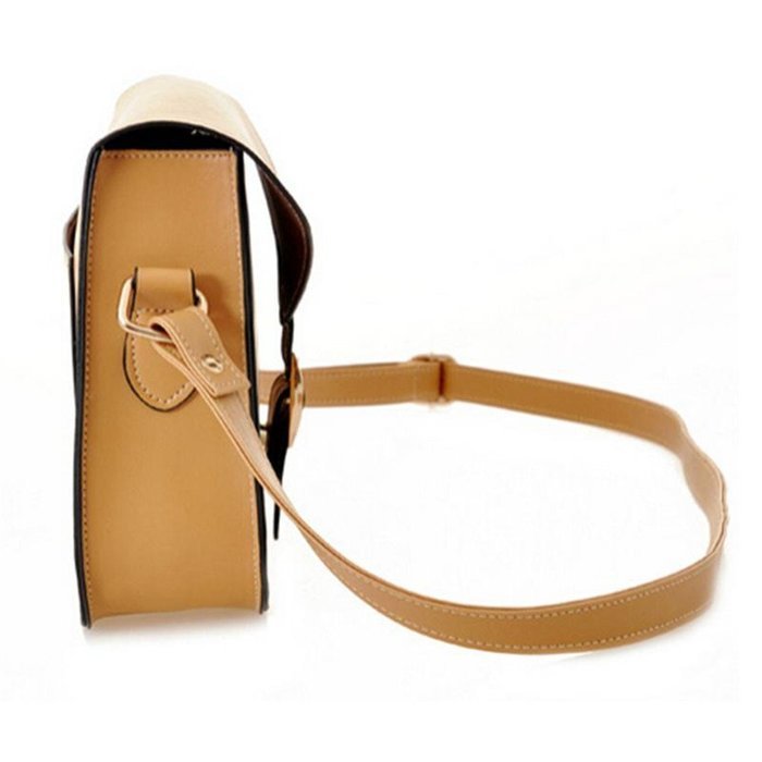 Banggood Fashion PU Leather Envelope Clutch bag Candy Color N6