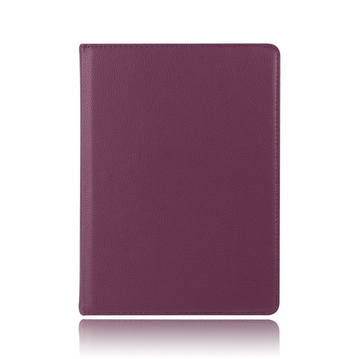 ipad Case Red,TechCode 360 Degrees Rotating Magnetic PU Leather with Stand Smart Auto Sleep/Wake Feature Case... N43