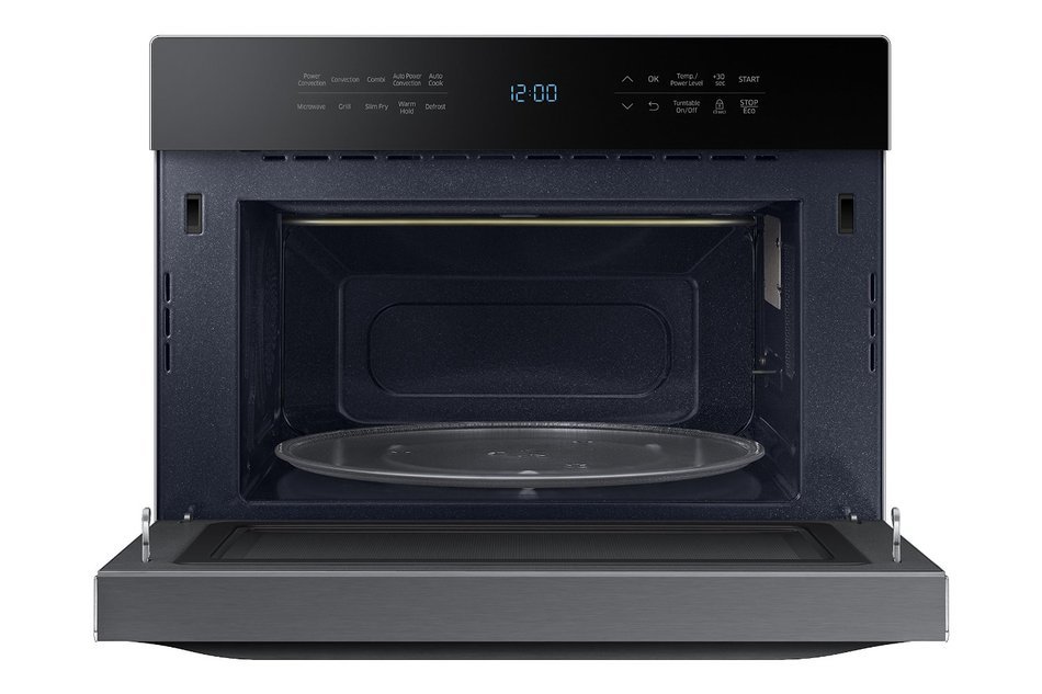 Samsung MC12J8035CT 1.2 cu. ft. Countertop Convection Microwave - Stainless Steel, Black N2