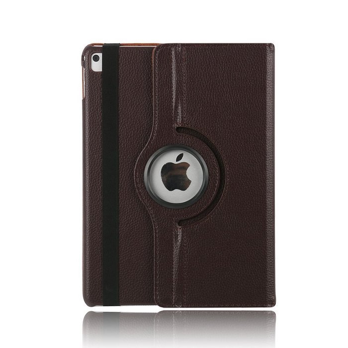 ipad Case Red,TechCode 360 Degrees Rotating Magnetic PU Leather with Stand Smart Auto Sleep/Wake Feature Case... N46