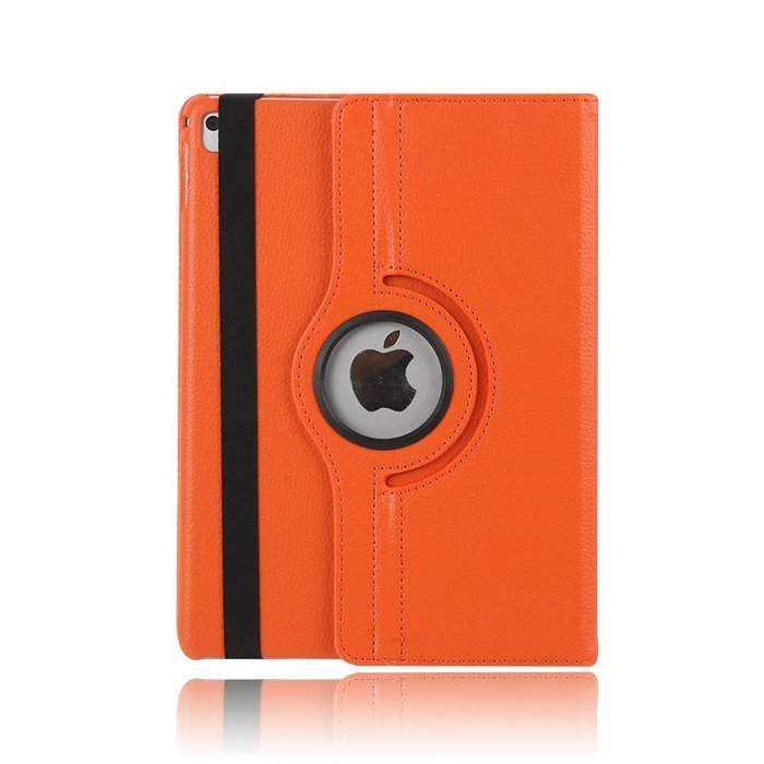 ipad Case Red,TechCode 360 Degrees Rotating Magnetic PU Leather with Stand Smart Auto Sleep/Wake Feature Case... N52