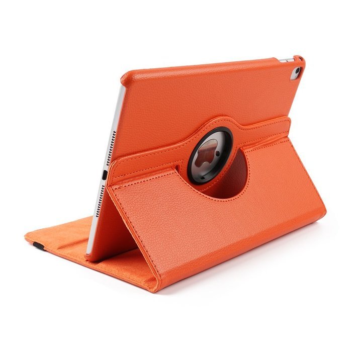 ipad Case Red,TechCode 360 Degrees Rotating Magnetic PU Leather with Stand Smart Auto Sleep/Wake Feature Case... N53