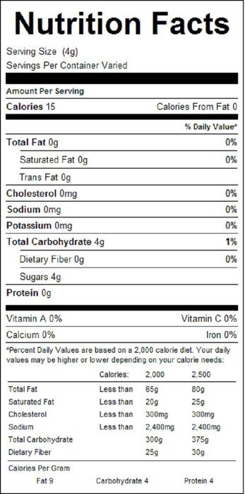 Oasis Supply Crystalz Large Grain Sanding Sugar for Cake Decorating / 8 oz (Gold) N3