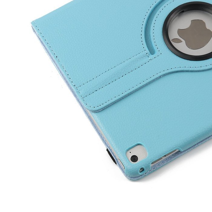ipad Case Red,TechCode 360 Degrees Rotating Magnetic PU Leather with Stand Smart Auto Sleep/Wake Feature Case... N58