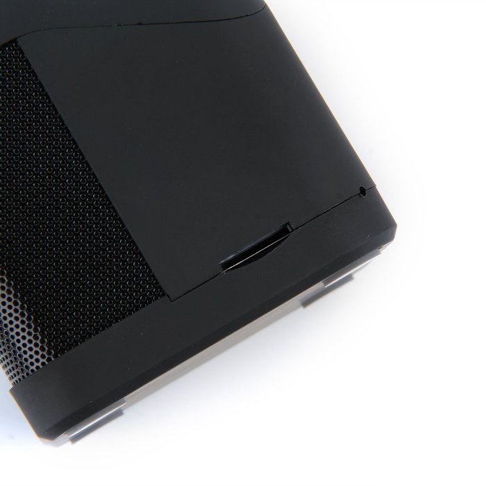 XC-R01 quadrate multi-functional voice call bluetooth speaker -BLACK N2