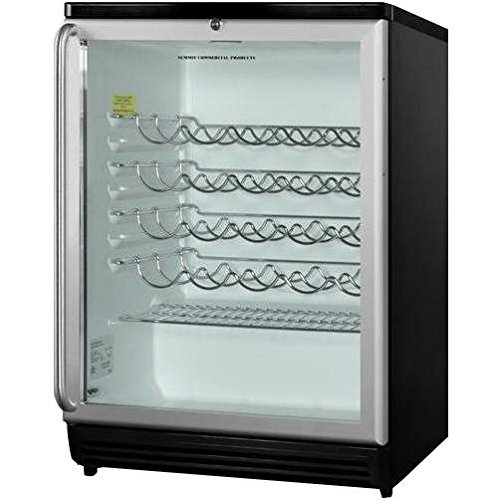 Summit SWC6GBLSH 50 Bottles Under-Counter Wine N2