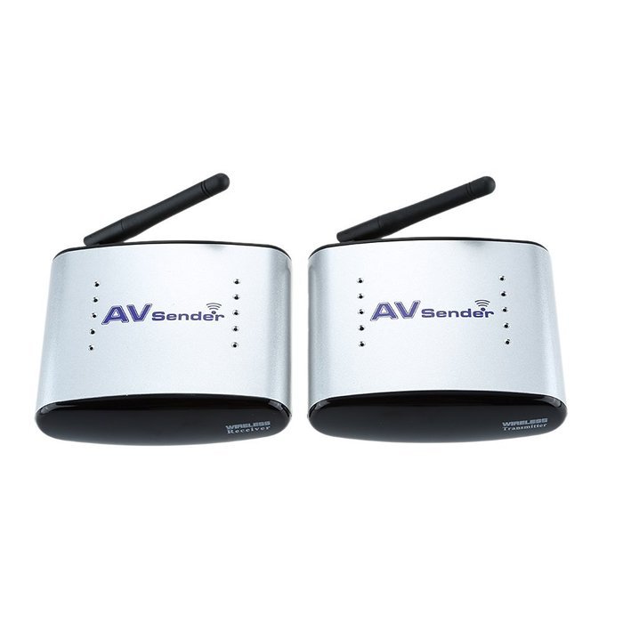 Andoer 150M PAT-330 2.4G Wireless AV Audio & Video Sender Transmitter & Receiver System for DVD / DVR / IPTV /... N8