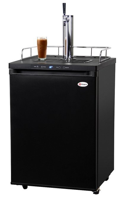 Kegco ICK30S-1 Digital Javarator Cold-Brew Coffee Dispenser - Black/Stainless Steel N2