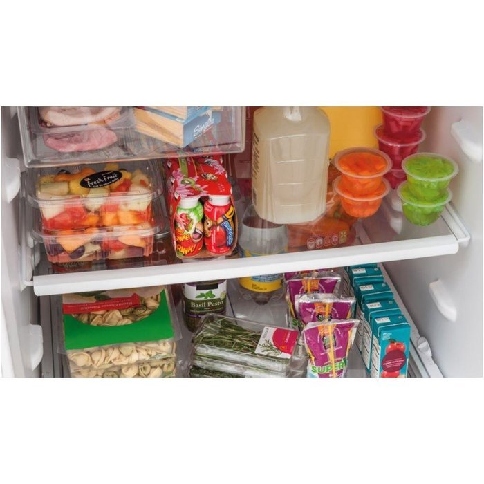 Refrigerator Frigidaire Top Freezer 18 cu ft White or Black Kitchen Appliance N3