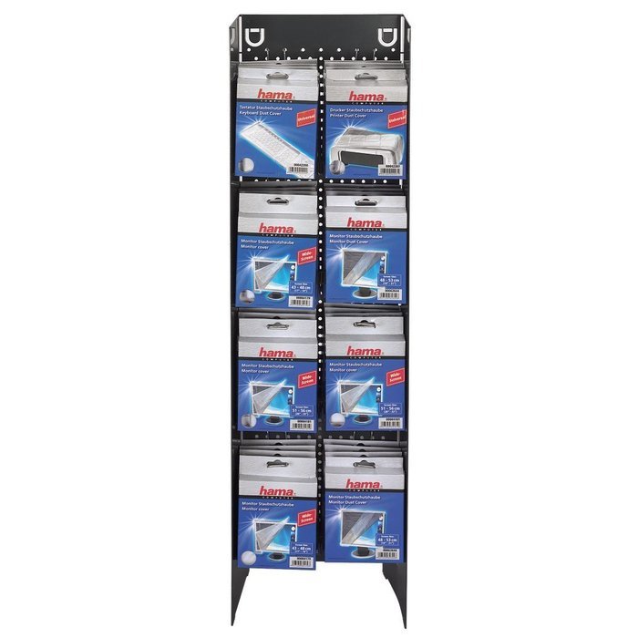 Hama Antistatic Dust Cover for 24/26'' PC Monitor Transparent [084183]