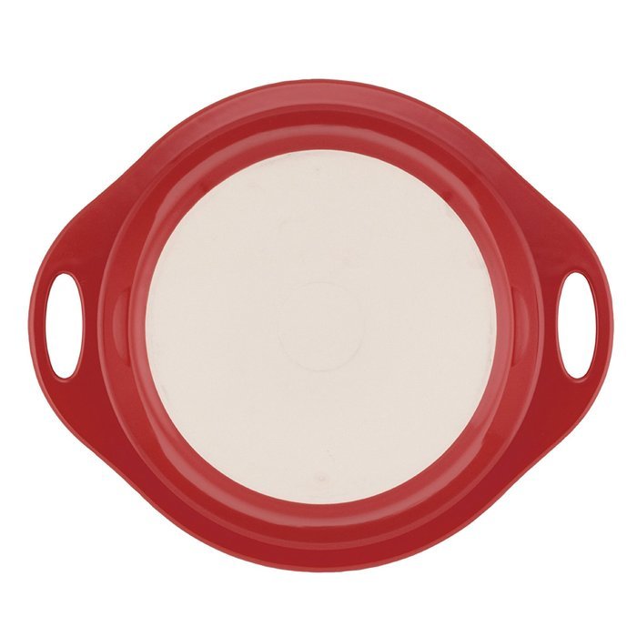 Rachael Ray Stoneware 9-Inch Pie Baker, Orange N3