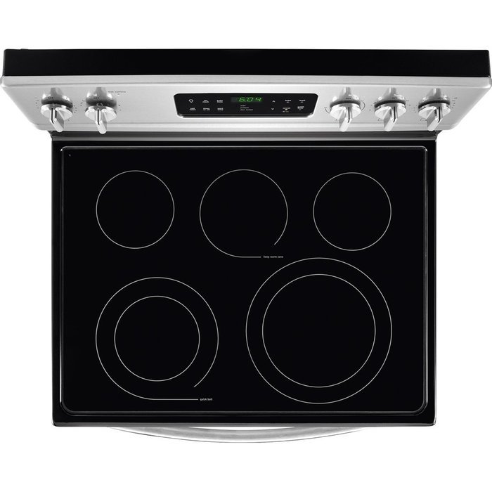 Frigidaire FGEF3035RF Gallery 30" Stainless Steel Electric Smoothtop Range - Convection N2