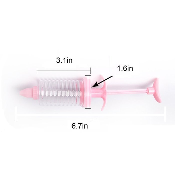 FourthDec Mini Cake Decorating Kit/ 9 Set Icing Tips for Kids Only - Pink