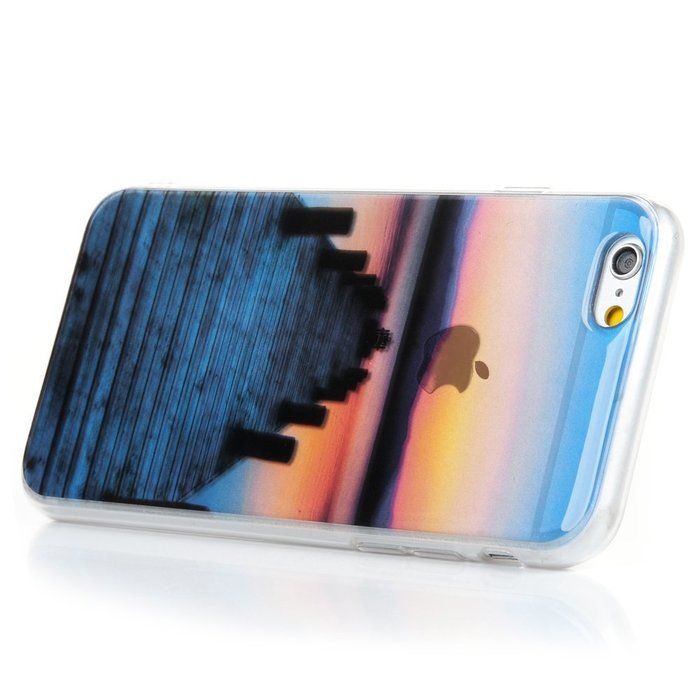 iPhone 6S Case,iPhone 6 Case (4.7") - Fancy Scenery Series Slim Fit Shock-absorption Soft TPU Rubber Skin Gel... N7