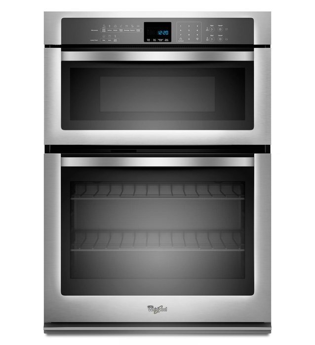 Whirlpool WOC54EC0AB 30" Black Electric Combination Wall Oven N4