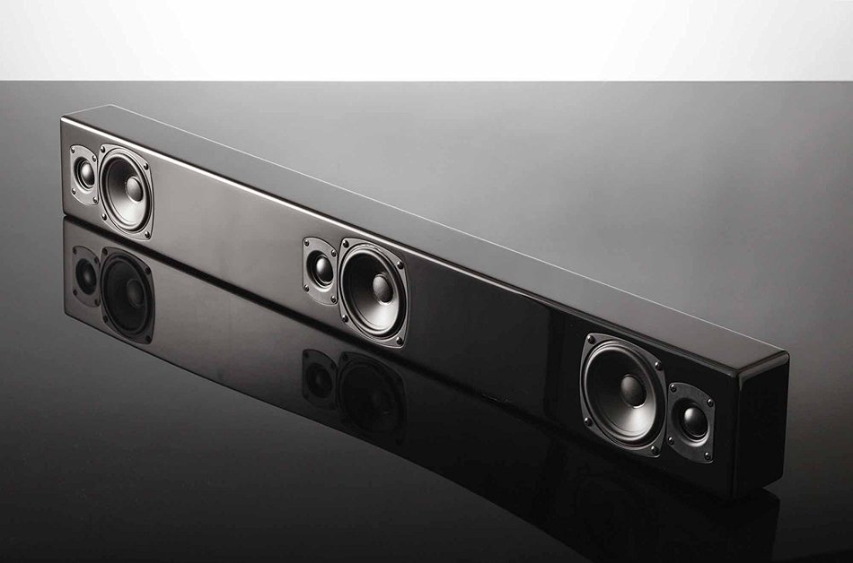 M&K Sound MP9-BLK On-Wall Soundbar System - Black N3