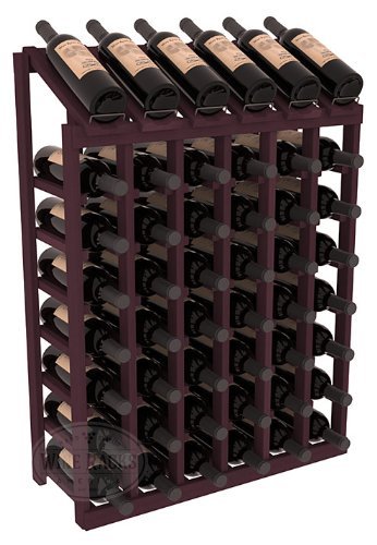 Wine Racks America Redwood 6 Column 8 Row Display Top Kit. 13 Stains to Choose From! N7