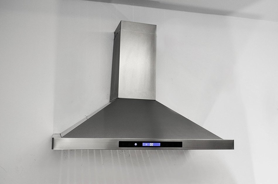 Golden Vantage 36" Wall Mount Stainless Steel Range Hood With Remote GV-B02-90 N5