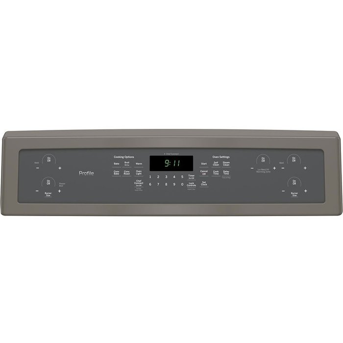 GE PB911EJES Profile 30" Slate Electric Smoothtop Range - Convection N4