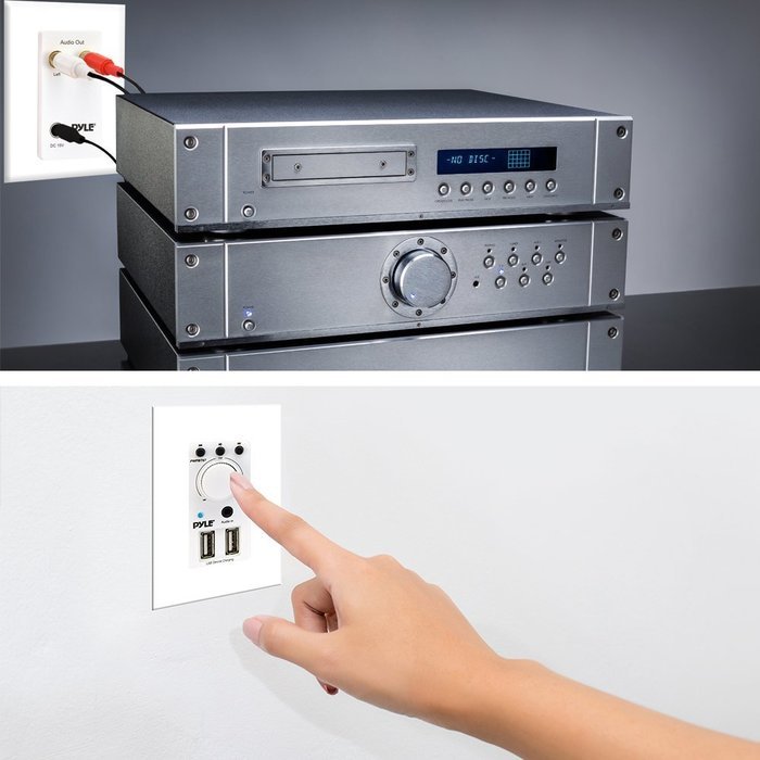 Pyle PWPBT47 In-Wall Home Theater Receiver N7