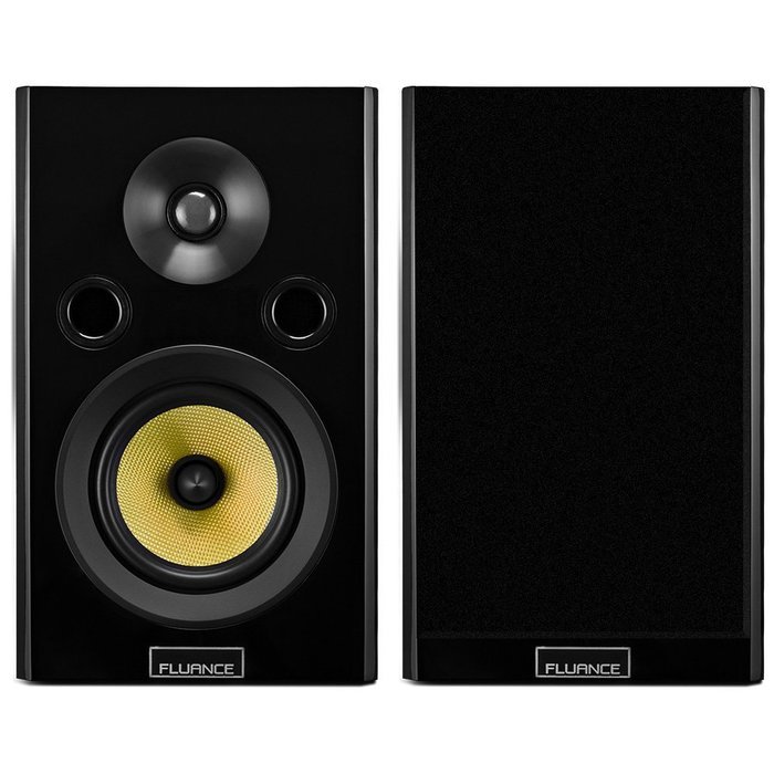 Fluance Signature Series HiFi Two-way Bookshelf Surround Sound Speakers for Home Theater and Music Systems (HFS) N7