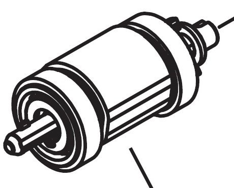 HP LaserJet M525 Pick-up Roller Assembly - OEM - OEM# RM1-6323-000CN - Also for P3015 and others